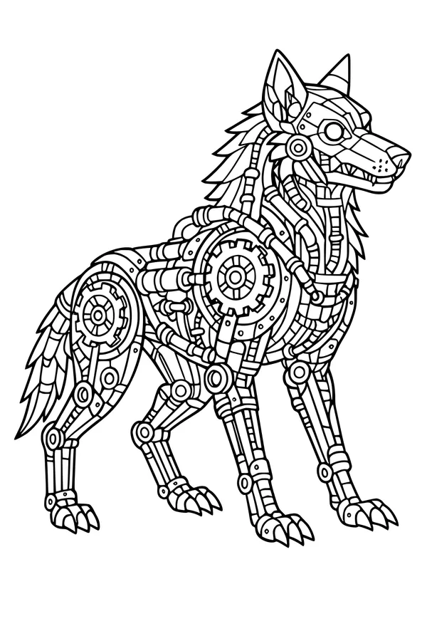 Gearheart Wolf