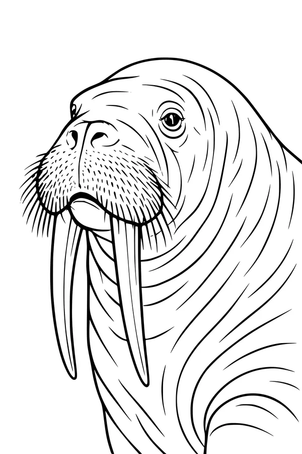 Mr. Wally Walrus and His Whiskers