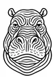 Mr. Hippo and His Wrinkly Smile