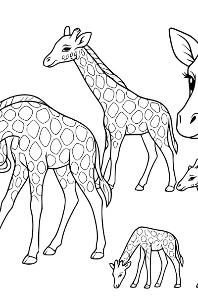 Gentle Giants Under the Savanna Sun