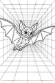 Bat in the Shiny Tunnel Maze