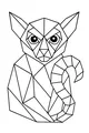Lenny the Lemur with Bright Eyes