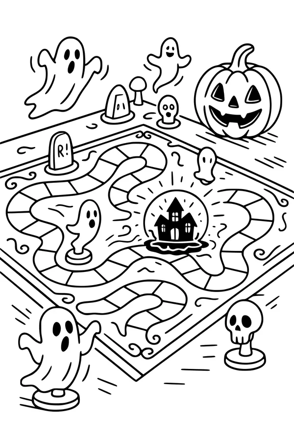 Race to the Haunted House