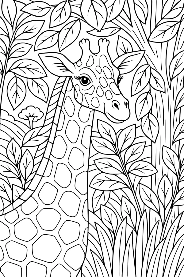 Tall Friend in the Leafy Jungle