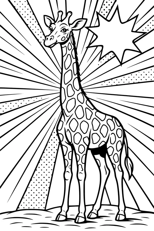 Superstar Giraffe Takes the Spotlight