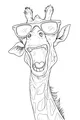 Super Cool Giraffe in Sunglasses