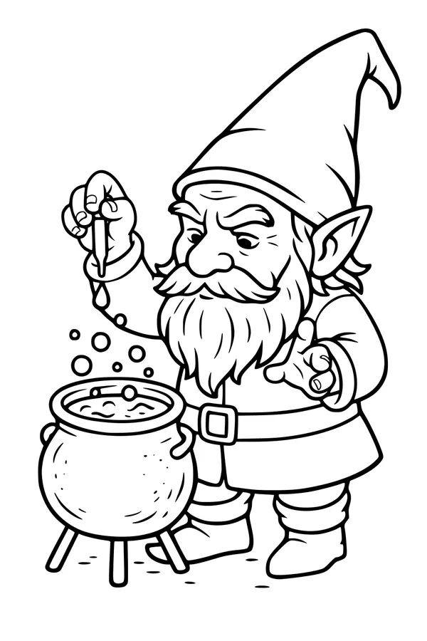 The Garden Gnome's Bubble Brew