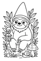 Sloth Gnome and the Forest Lantern