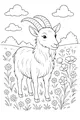 Meadow Morning with Sunny the Goat
