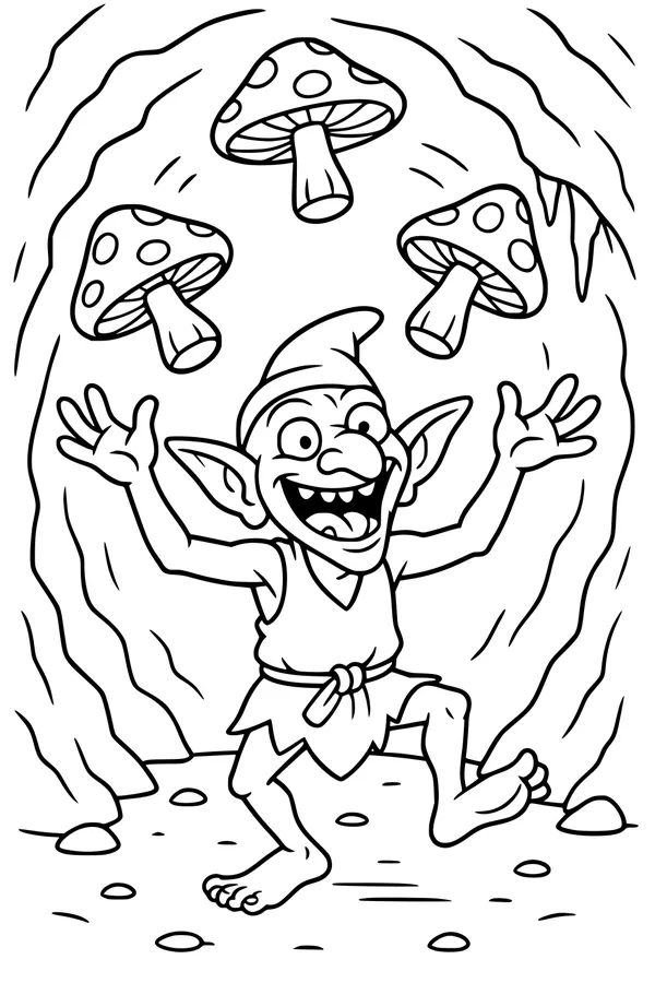 Cave Goblin's Mushroom Dance