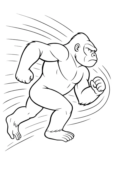 Gorilla on the Go: Jungle Sprint