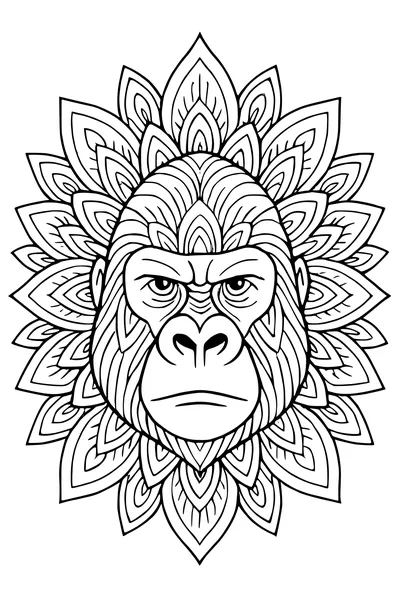 King Gorilla and His Jungle Crown