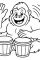 Gorilla’s Happy Drum Jam