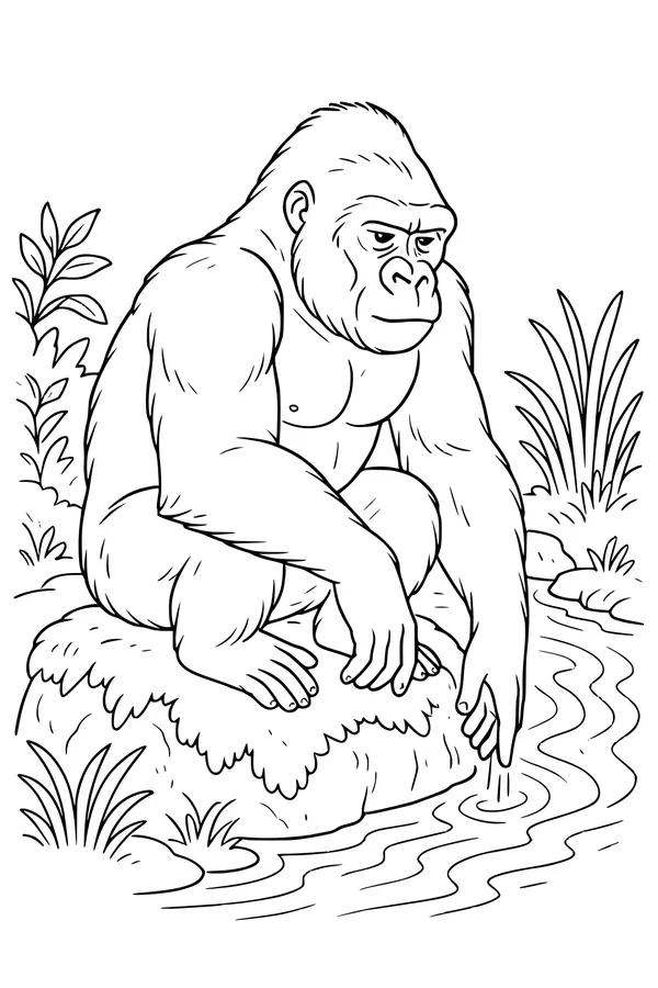 Gorilla by the Gentle Stream