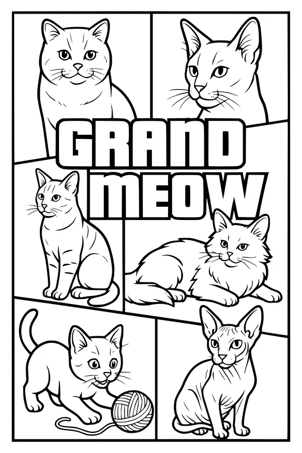 The Grand Meow Cat Parade