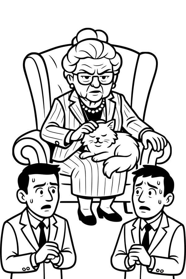 Grandma's Big Chair and Two Suits