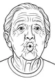 Grandma's Whistle Face