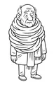 Grandpa and the Giant Winter Scarf