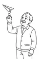 Grandpa's Paper Plane Break