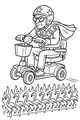 Grandpa Zooms the Flamingo Line