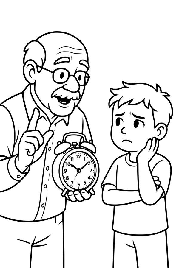Grandpa's Tick-Tock Lesson