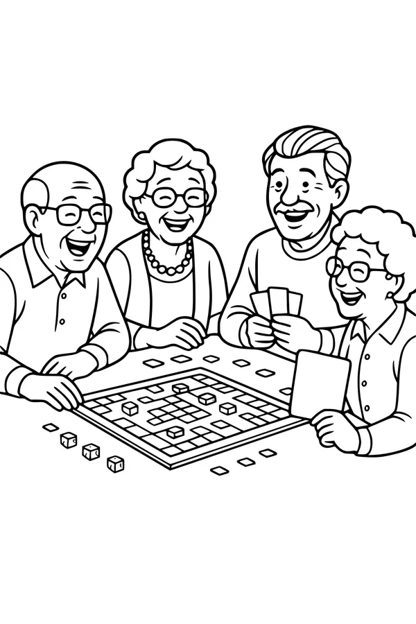 Grandparents Game Night Giggles