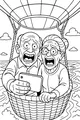 Grandma and Grandpa Sky-High Selfie