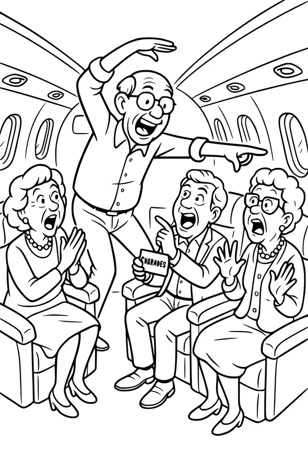 Grandpa's Sky-High Charades