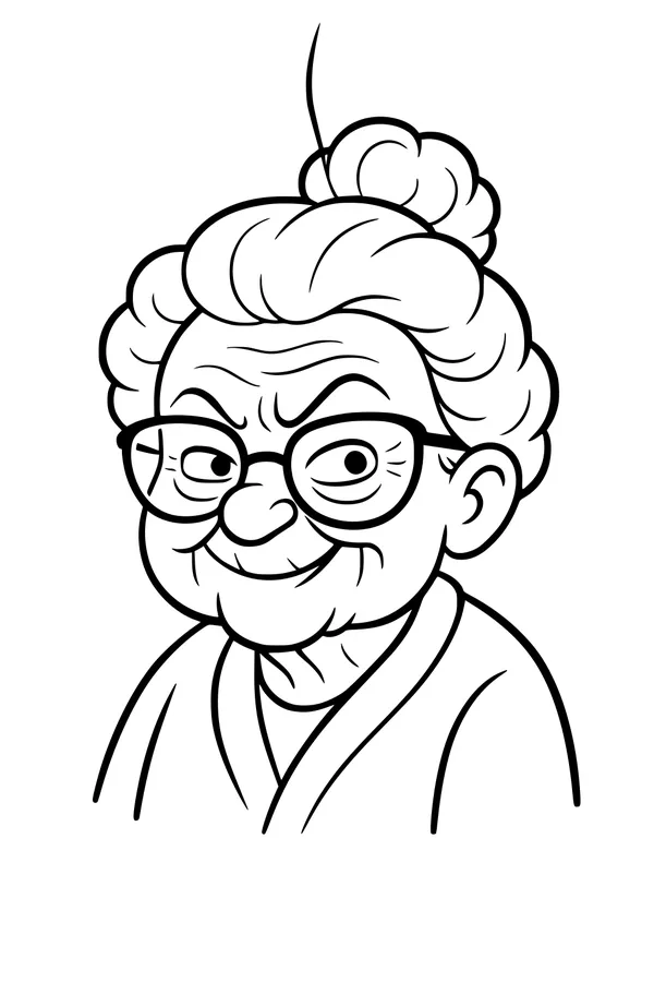 Granny With the Big Glasses