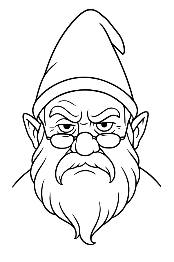 Grumpy Garden Gnome Grandpa