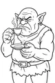 Grumpy Ogre's Tiny Tea Time