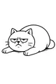 Grumpy Cat on the Carpet