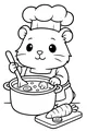 Chef Guinea Pig Makes Vegetable Soup