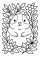 Guinea Pig in the Garden Peek