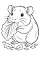 Snack Time for the Leafy Guinea Pig