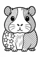 Patchwork Guinea Pig Parade Star