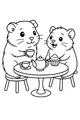 Guinea Pig Tea Party Treats