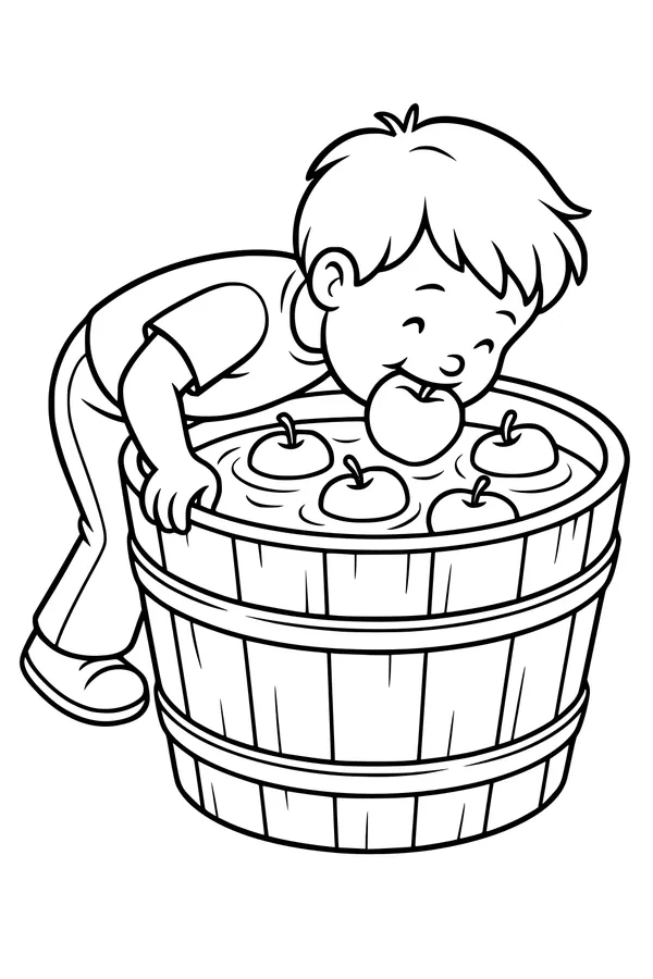 Halloween Apple Bobbing Splash
