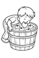 Halloween Apple Bobbing Splash