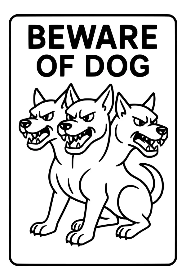Beware the Three-Headed Guard Dog
