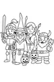 Trick-or-Treat Fantasy Friends