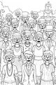 Zombie Garden Party Portrait