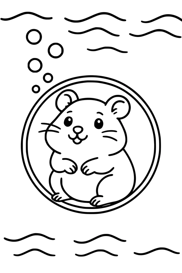 Hamster in a Rolling Ball