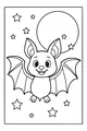 Twinkle Bat Soars Under Night Stars