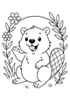 Benny Beaver’s Friendly Forest Hello