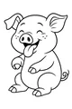 Giggles the Silly Pig Sticks Out Her Tongue