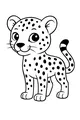 Spotty the Smiling Cheetah Cub