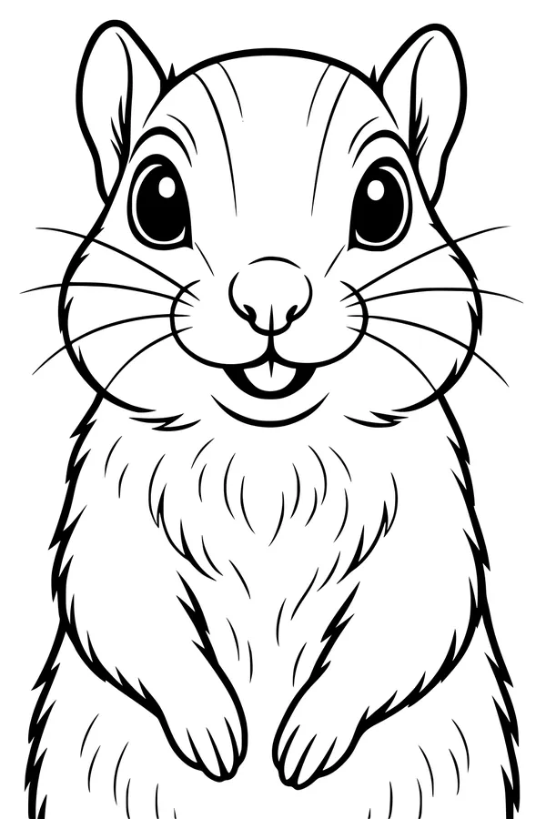 Chipper the Cheerful Chipmunk Grins Wide