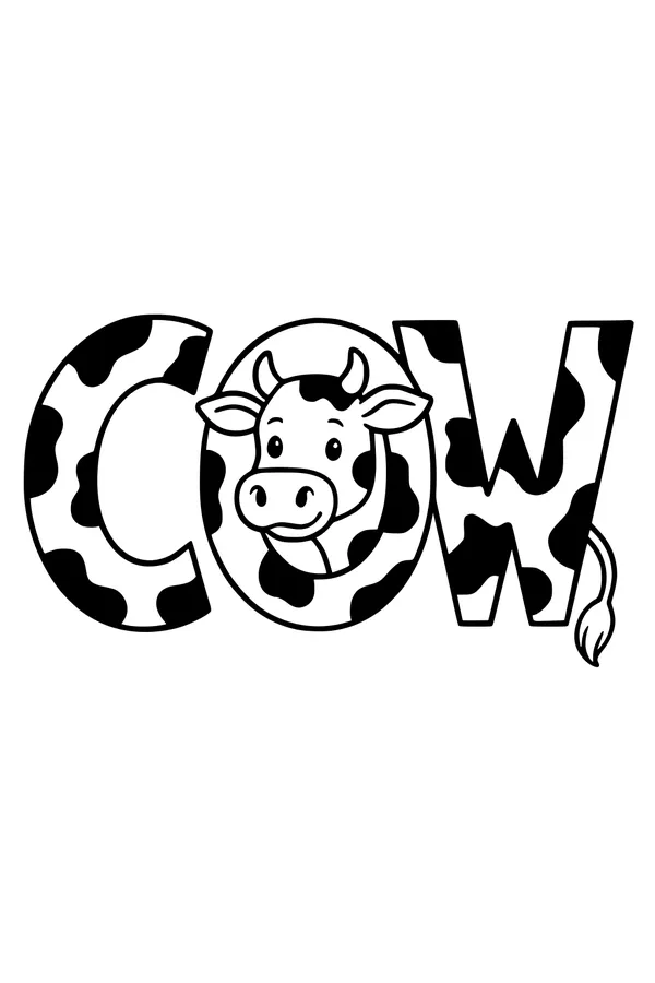 Moo and the Spotted Letters Parade