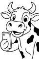 Moo-Moo’s Silly Selfie Moment